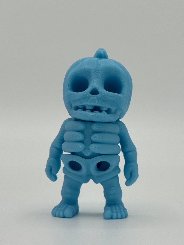 Tiny Pompoen Skeleton