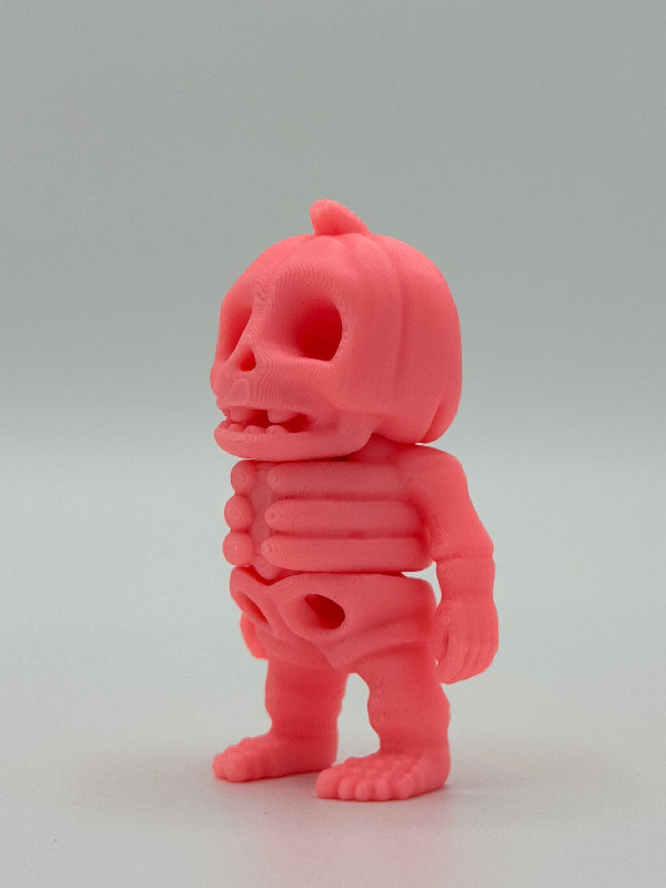 Tiny Pompoen Skeleton