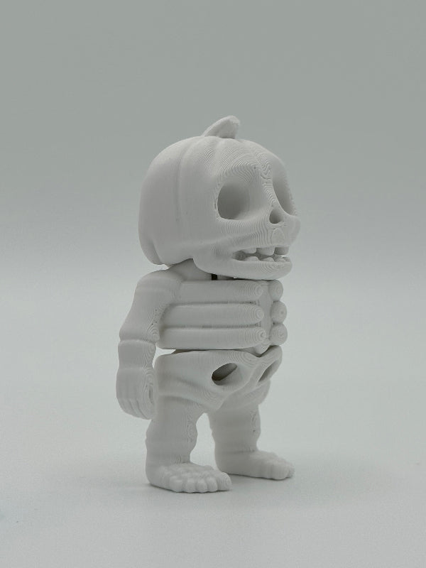 Tiny Pompoen Skeleton