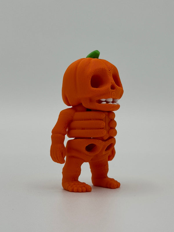 Tiny Pompoen Skeleton