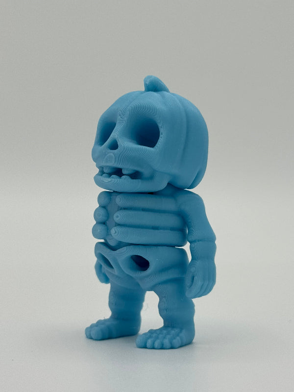 Tiny Pompoen Skeleton