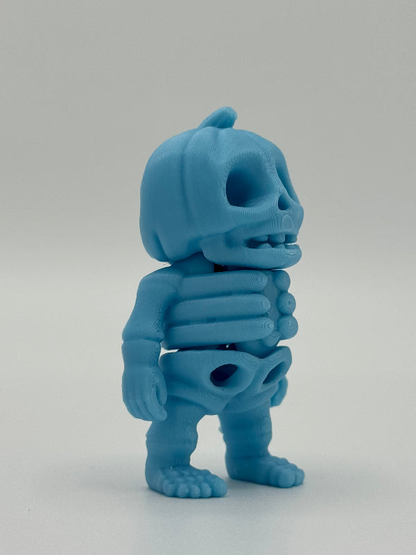 Tiny Pompoen Skeleton