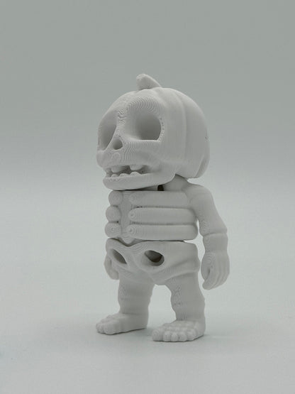 Tiny Pompoen Skeleton