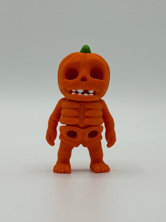 Tiny Pompoen Skeleton