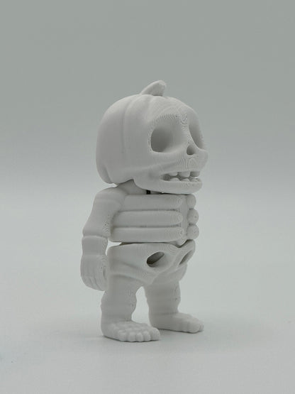 Tiny Pompoen Skeleton